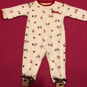 Carter’s Christmas Sleeper Size Six Months